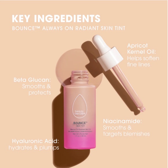 NWT Beauty Blender Bounce Always On Radiant Skin Tint in Light 1 - Picture 4 of 4